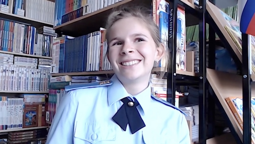 Владлена Никифорова победила в отборочном матче «Страницы’23» в лицее № 11 города Благовещенска