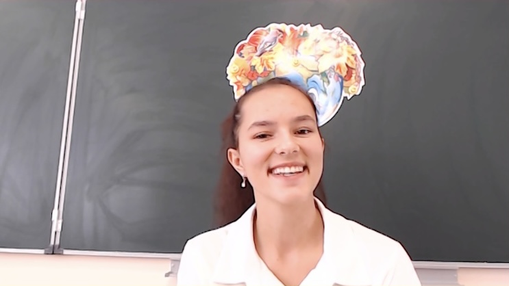 Вера Кальченко из школы № 24 вышла в финал «Страницы’23» в городе Благовещенске