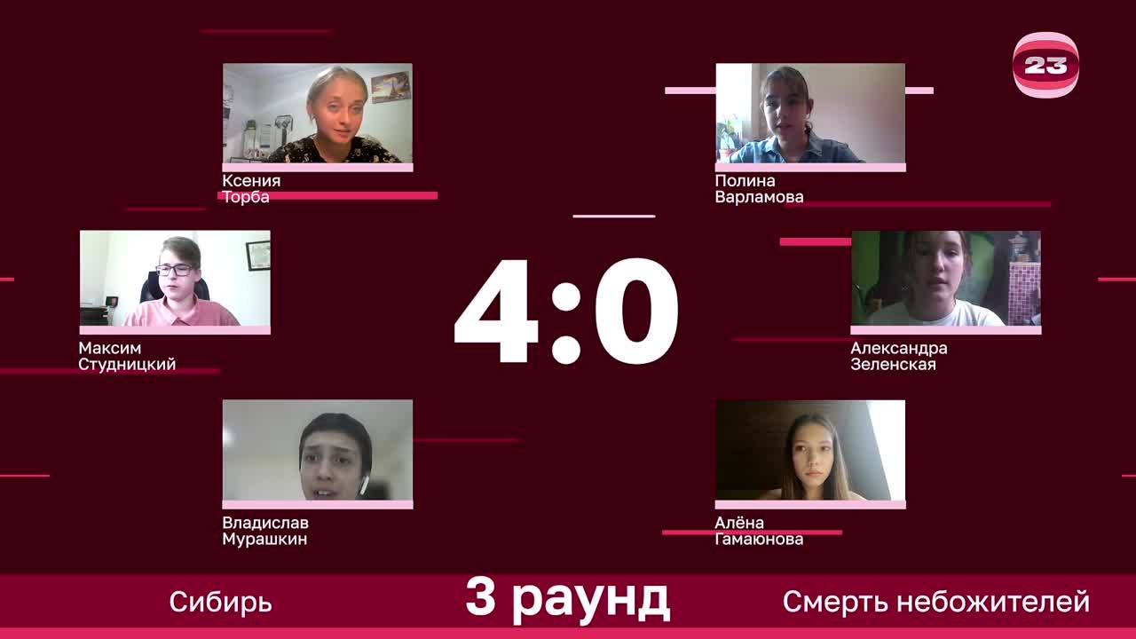 Чемпионат «Страница’23». Матч №3024