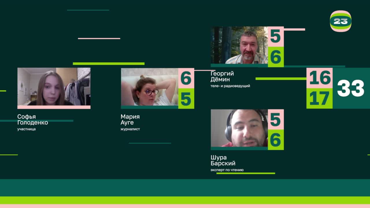 Чемпионат «Страница’23». Матч №2325