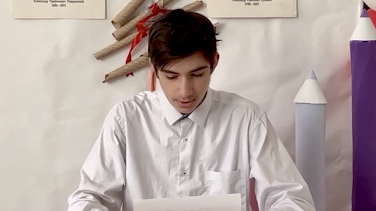 Ангелина Береза, Артур Мхитарян и Полина Береза встретились в финале «Страницы’23» в Новониколаевской школе