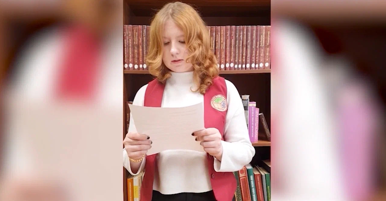 Анастасия Чурикова выиграла отборочный тур чемпионата по чтению вслух «Страница’23»