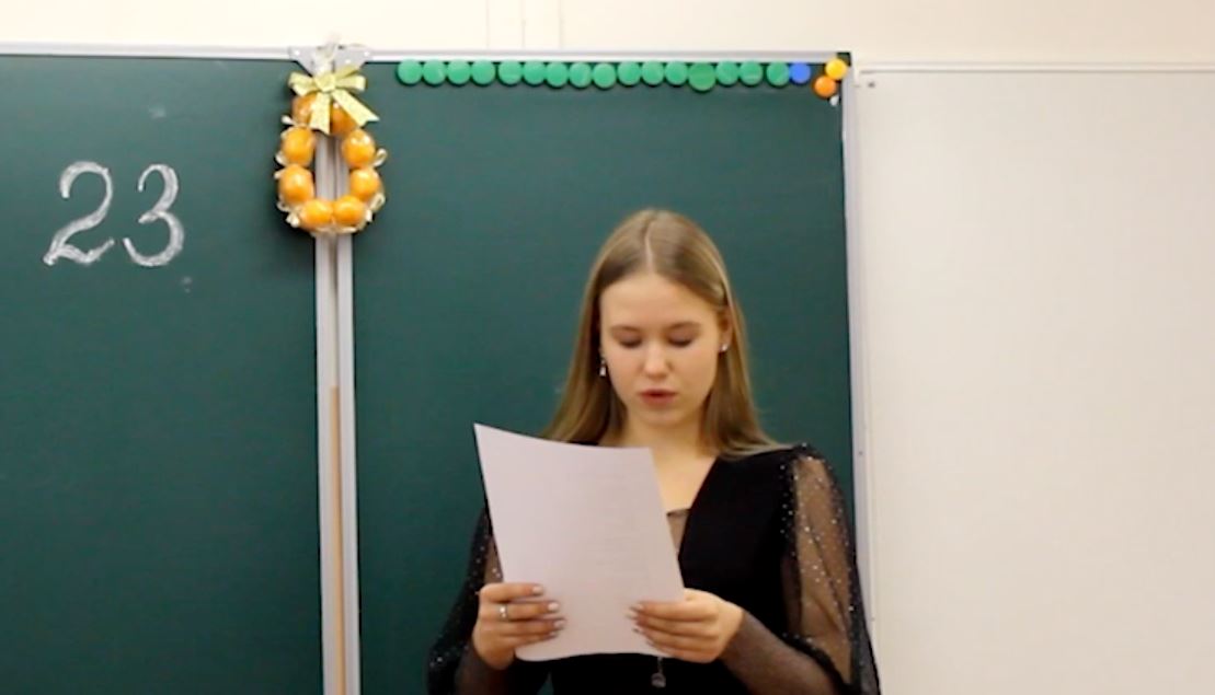 Елизавета Попова выиграла отборочный матч чемпионата по чтению вслух среди старшеклассников «Страница’23»